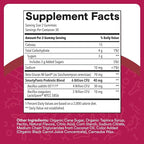 SmartyPants Adult Probiotic & Prebiotic Gummies for Digestive Health: 6 Billion CFU Gut Health Supplement, Clinically Studied Prebiotic for Immune Support, Grape, 60 Count (30 Day Supply)