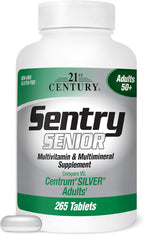 21st Century Sentry Senior Tablets, 265 Count
