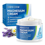 Topical Magnesium Cream for Sleep – Soothing Magnesium Lotion for Legs, Feet, and Body – Infused with Natural Herbal Extracts – 4.2oz / 120ml