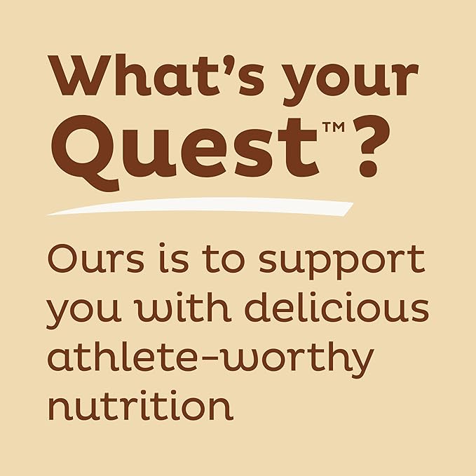 Quest Nutrition S'mores Protein Bar, 21g Protein, 4g Net Carbs, 1g Sugar, Gluten Free, Keto Friendly, 4 Count
