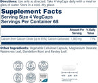 Solaray Calcium Citrate 1000mg - Chelated Calcium Supplement - Supports Bone Strength and Healthy Teeth - Easy to Digest - 60-Day Guarantee, Vegan - 68 Servings, 275 VegCaps