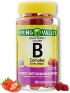 B Complex Gummies- Strawberry 70 Count (Pack of 1), Boxed by Fusion Shop Store