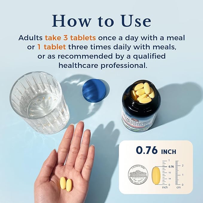 Vitalitown Glucosamine Chondroitin MSM | Collagen, Boswellia, Turmeric, Hyaluronic Acid, Bromelain | Triple Action+ Formula | 12 Ingredients | 240 Tablets, No Shellfish