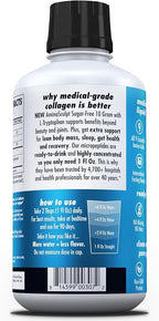 HEALTH DIRECT – AminoSculpt Liquid Collagen Micropeptides – 28 FL Oz – 28 Servings – 10 Grams of Premium Medical-Grade Liquid Collagen for Women – Orange Cream