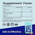 OxyEnergy Lutein Gummies for Eye Health - Lutein & Zeaxanthin, Natural Blueberry, Individually Wrapped for Freshness Vitamins Supplements for Vision Health, Eye Strain, Dry Eyes