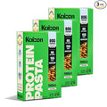 Kaizen Fusilli Protein Pasta, 20g Protein, Low Carb (6g Net Carbs), Keto-Friendly, Gluten-Free, Plant-Based Lupini Noodles, High Fiber, 8 Ounce, Pack of 3