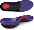 WalkHero Plantar Fasciitis Insoles Pain Relief - Arch Support Inserts, Total Support,Flat Feet Orthotic Insoles for Standing All Day and Lasting Comfort Mens 6-6.5 | Womens 8-8.5