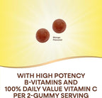 Nature's Way Alive! Vitamin B Complex Gummies,Cellular Energy Support*,8 B-Vitamins,Vegetarian,Mango Flavored,(Packaging May Vary),60 Count (Pack of 2)