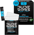DUDE Wipes Double Deuce Unscented Travel Wipes - 2 Wipes per Pack (40 packs, 80 Count) - On-The-Go Adult Flushable Wipes for Sensitive Skin - Infused with Vitamin E and Aloe - Septic and Sewer Safe