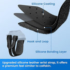 Velpeau CMC Thumb Brace for Osteoarthritis - with Shape-memory Restriction Splint, CMC Joint Stabilizer, Basal Thumb Arthritis Pain Relief and Support (Black, Right Hand, X-Small)