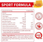Keto ACV Gummies - 60 Count Gluten-Free, Gelatin-Free Apple Cider Vinegar Gummies with B12 for Keto Support, Vegetarian, Unique Flavor, Convenient Bottled Supplement for Men & Women