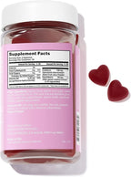 HUM Nutrition SOS PMS Gummies, PMS Support Supplement for Women, Support Cycle Symptoms, Bloating, Hormonal Balance, Includes Vitamin B6, Cranberry & Chasteberry Vitex, Gluten Free, 60 Vegan Gummies