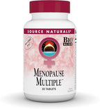 Source Naturals Menopause Multiple, Multi-System Support for Menopause*, Non-GMO Soy - 30 Tablets
