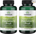 Swanson Chasteberry Fruit - Herbal Supplement Promoting Women's Health & Menopausal & Menstrual Support - May Support Balance & Skin Health - (120 Capsules, 400mg Each) (2 Pack)