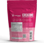 Creatine Gummies 5000mg, 30 Servings Creatine Monohydrate Gummies - Third-Party Tested Creatine for Women, Raspberry Flavor Creatine for Men, Muscle Growth, Strength, and Recovery - Pack of 1
