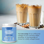 Vitamin Bounty Multi Collagen Peptides Powder for Men & Women (Complex Plus) - 5 Types Hydrolyzed Collagen Protein - Probiotics, Vitamin C & Hyaluronic Acid - Grass Fed Bovine Supplements, 50 Servings