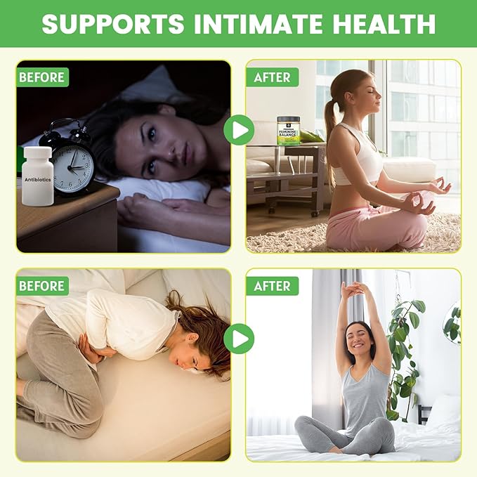 Feminine Balance Probiotic Gummies - Women's Vaginal Health Support | PH Balance & Odor, Flora, Immune Support | Probiotics for Women, Vegan Pineapple Flavor, 120 Count