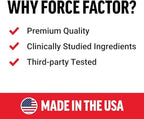 Force Factor Turmeric Curcumin Supplement with Black Pepper, Joint Support Supplement with BioPerine for Enhanced Absorption, No Gelatin, Non-GMO, 90 Capsules (Pack of 2)