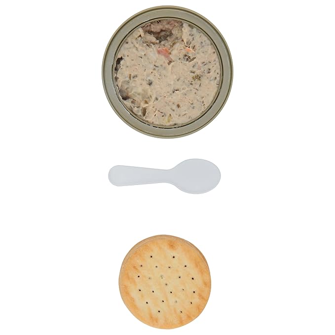 Bumble Bee Snack On The Run Ranch Tuna Salad with Crackers Kit - Ready to Eat Protein Snack Pack - 8g Protein per Box - Wild Caught MSC Certified Tuna (Pack of 4)