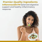 Premier Research Labs Inflammacidin - Digestive Enzymes, Papain from Papaya, and Bromelain Enzymes for Digestion, Plant Enzymes for Women & Men, Vegan Friendly - 90 Vegetarian Capsules