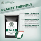 Elephantal Wellness Liver Herbal Tea – Supports Liver Detox, Repair & Resilience | Milk Thistle, Artichoke Leaf, Dandelion Root & Burdock | Caffeine-Free Loose Leaf Herbal Tea – 2oz, 20 Servings