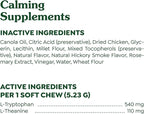 Greenies Supplements Calming Chews for Dogs Chicken Flavor, Dog Calming Chews, 7.3 oz. Container of 40 Count