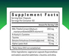 Seeking Health Liver Nutrients - Health Supplement for Glutathione Production Support - Liver Cell Function Support with Milk Thistle, Alpha-Lipoic Acid & N-Acetyl-L-Cysteine - 60 Capsules