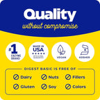 Enzymedica - Digest Basic, Essential Full Spectrum Digestive Enzymes, 30 Count