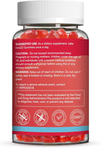 2 Pack Ashwagandha Gummies 3000mg for Stress Relief, Calm & Relaxation Support with Magnesium & Vitamin D, Vegan, Gluten-Free, Natural Raspberry Flavor, 120 Count