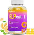 GLP-I Probiotic Gummy for Women and Men, 17-in-1 GLP-I Supplement with Akkermansia Probiotic, GLP-I Berberine Gummies, GLP-I Akkermansia Gummy, Yuzu Flavor, Zero-Sugar, 90 Gummies
