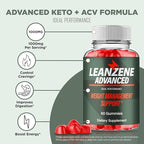 IDEAL PERFORMANCE Leanzene Gummies, Lean Zene Gummy Reviews (2 Pack)