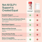 Supergut GLP1 Daily Support, Blood Orange - High Fiber GLP-1 Supplement Powder for Women & Men - Sugar-Free Drink Mix for Gut Health & Digestive Support (18 Servings)