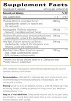 Integrative Therapeutics HPA Adapt - Adaptogenic Supplement for Stress Support* - Includes Ashwagandha, Rhodiola & Other Adaptogenic Herbs* - Vegan, Dairy-Free & Gluten-Free - 120 Capsules
