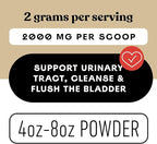 D Mannose Powder Supplement 4oz - D Mannose for UTI Support, Pure D-Mannose Powder for Bladder Urinary Tract Health, Easy Mix Concentrate, No Fillers, Non GMO Gluten Free, Kosher Certified Made USA