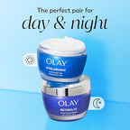 Olay Hyaluronic Acid Face Moisturizer, Instant Hydration for Women, Fragrance-Free - Dry Skin Solution, Glowing, Smoothing, Plumping, Renewing - Niacinamide, Amino Peptides 1.7 Oz