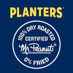 PLANTERS Honey Roasted Peanuts,Dry Roasted Peanuts,Party Snack,Plant-Based Protein,After School Snack,Sweet and Salty,Salted Nuts,Sea Salt & Honey,Snacks for Adults,Kosher,16oz Jar,(Pack of 4)