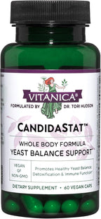 Vitanica Candidastat, Balanced Support, Vegan, 60 Capsules