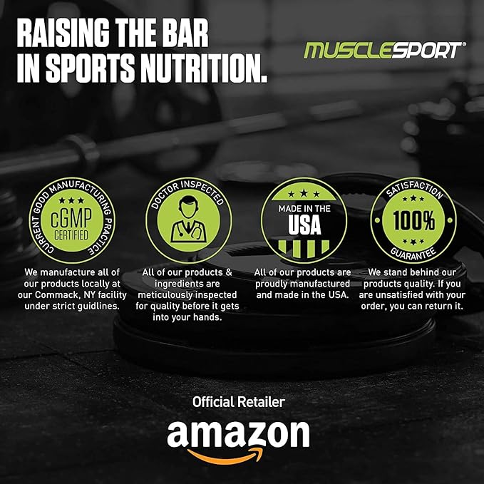 MuscleSport Lean Whey Revolution™ Protein Powder - Whey Protein Isolate - Low Calorie, Low Carb, Low Fat, Incredible Flavors - 25g protein per scoop (2lb, Italian Rainbow Cookie)