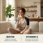 Collagen Multi Collagen Powder for Women w/Types I, II, III, V & X - Keto Friendly, Hydrolyzed Collagen Peptides Powder Blend w/Biotin & Vitamin C, 41 Servings