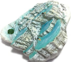 WitnyStore Tiny 2½" Pamukkale in Denizli Turkey Türkiye Magnet - Miniature Hand Made Resin 3D Asia Landmark Tourist Attractions Decorative Refrigerator Fridge Magnets Décor Collectible Souvenirs Gifts