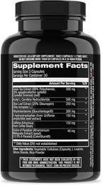 Jocko Fuel Burner for Men & Women - Healthy Weight Support Supplement, Helps Regulate Appetite, & Metabolism Booster - Supports Healthy Metabolism & Increased Thermogenesis 90 Count (30 Day Supply)