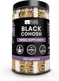 Pure Original Ingredients Black Cohosh (730 Capsules) No Magnesium Or Rice Fillers, Always Pure, Lab Verified