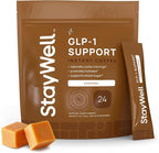 Slim Coffee GLP-1 Supplement | GLP 1 Booster to Control Appetite and Cravings | Great Tasting Metabolic Support - Coffee Bean Extract, Green Tea, Yerba Mate (Caramel)