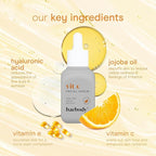 Baebody Made in USA Vitamin C Face Serum - Vitamin C Serum for Dark Spots and Dull Skin - With Hyaluronic Acid (1 fl oz/30 ml)