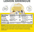 Power Crunch Protein Wafer Bars, High Protein Snacks with Delicious Taste, Lemon Meringue, 1.4 Ounce (12 Count)