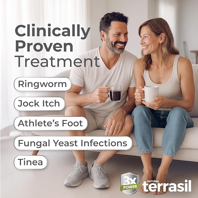 terrasil Clotrimazole Antifungal Cream, Relief for Fungal Yeast Infections, Jock Itch, Athletes Foot, Ringworm for Men & Women, Clinically Proven Treatment. FSA-HSA Eligible (7oz) – Packaging May Vary