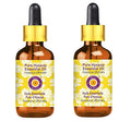 Deve Herbes Pure Hyssop Essential Oil (Hyssopus officinalis) with Glass Dropper Steam Distilled (Pack of Two) 100ml X 2 (6.76 oz)