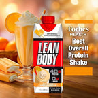 LABRADA Lean Body Ready-to-Drink Orange Creamsicle Protein Shake, 40g Protein, Whey Blend, 0 Sugar, Gluten Free, 22 Vitamins & Minerals, 17 Fl Oz (Pack of 12)