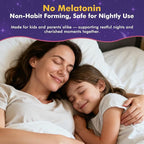 Magnesium Glycinate Gummies for Kids 4+ & Adults- Melatonin Free Sleep Aid, Magnesium Glycinate 150/300 mg Supplements for Calm & Relaxation Support, Sugar Free Strawberry Flavor, 120 Ct