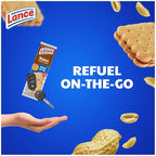 Lance Sandwich Cookies, Nekot Peanut Butter, 10 Individually Wrapped Packs, 6 Sandwiches Each